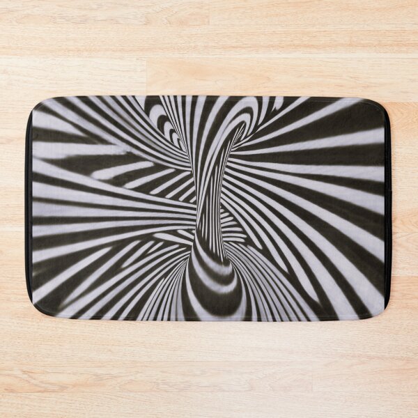Item preview, Black and White Hypnotic Spiral designed and sold by CyndiEpps.