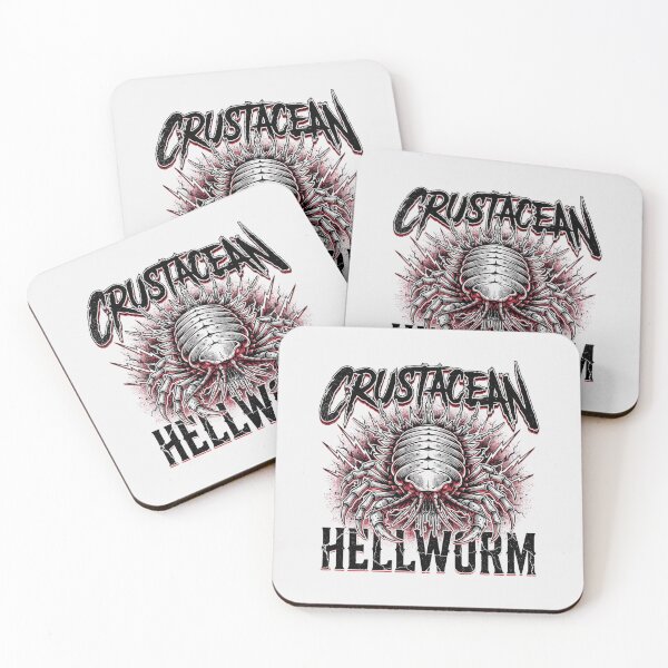 Item preview, Crustacean Hellworm Spiky Isopod Deep Sea Graphic designed and sold by Enea Kelo.