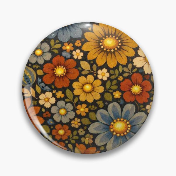 Item preview, Bohemian Floral 12" x 12" Seamless Pattern Textile designed and sold by JenExpresses.