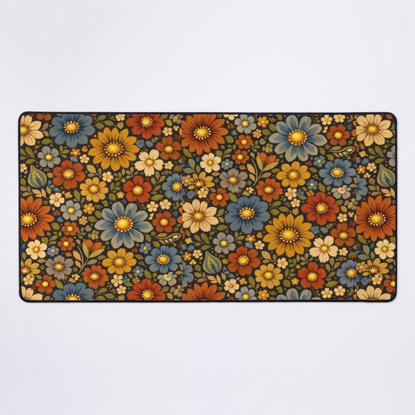 Item preview, Bohemian Floral 12" x 12" Seamless Pattern Textile designed and sold by JenExpresses.