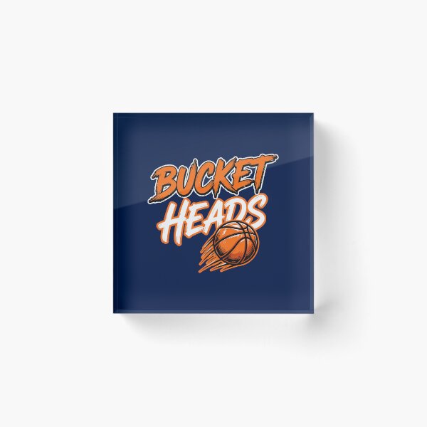 Item preview, Bucket Heads Basketball Graphic designed and sold by knightorla86.