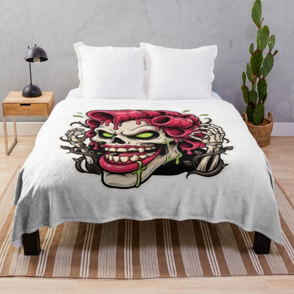Item preview, Rockabilly Skull Pinup Monster Girl designed and sold by smartlogo_factory.