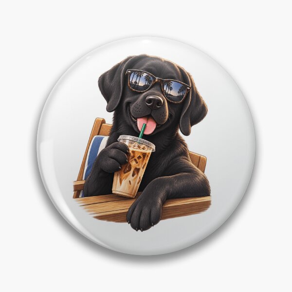 Item preview, Coffee Lab – Coffee-Loving Labrador designed and sold by Goodthingstree.