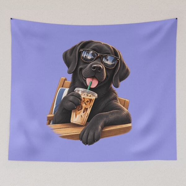 Item preview, Coffee Lab – Coffee-Loving Labrador designed and sold by Goodthingstree.