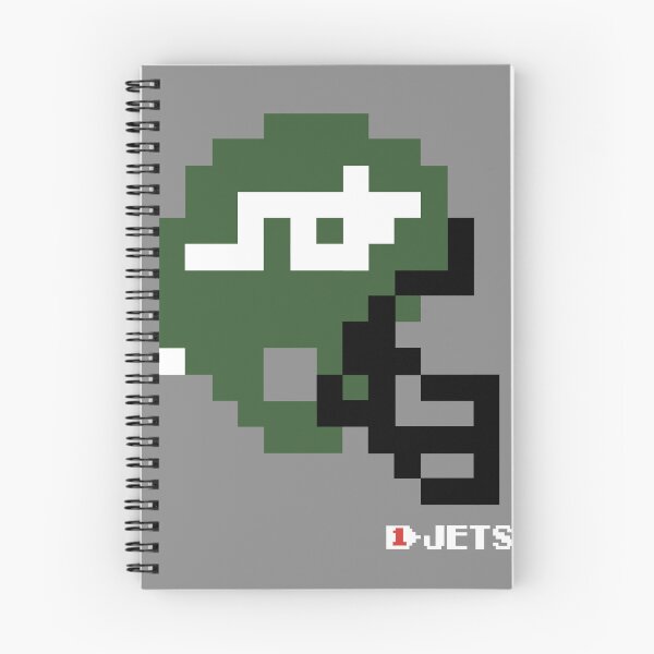 Item preview, Jets 80s 90s Retro Throwback Tecmo Bowl Helmet designed and sold by TecmoBowlSports.