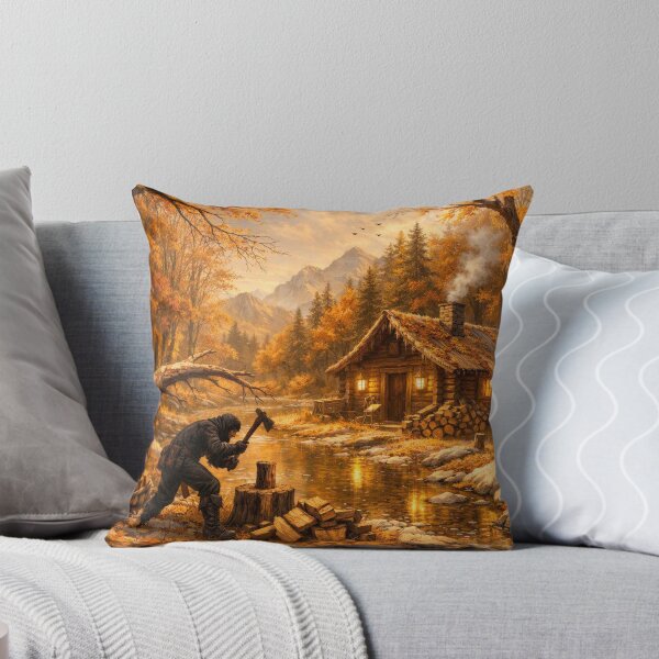 Item preview, Autumn forestry work by the stream designed and sold by Sigtrix.