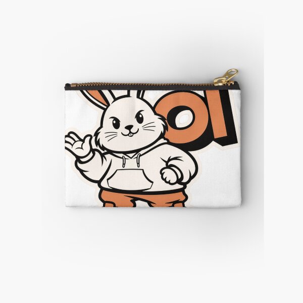 Item preview, Oi Streetwear White Bunny Waving Hello designed and sold by a575642903.