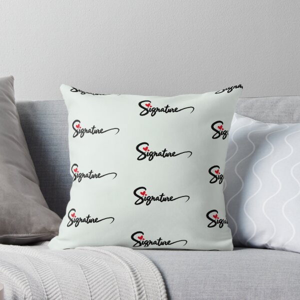 Item preview, Bold Signature — Black with Red Heart designed and sold by Bondingbonding.