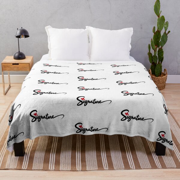 Item preview, Bold Signature — Black with Red Heart designed and sold by Bondingbonding.