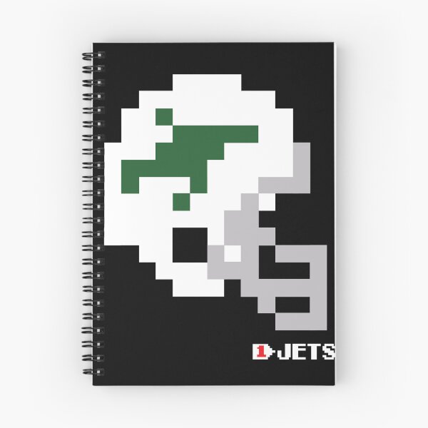 Item preview, Jets Green Jet Throwback Tecmo Bowl Helmet designed and sold by TecmoBowlSports.