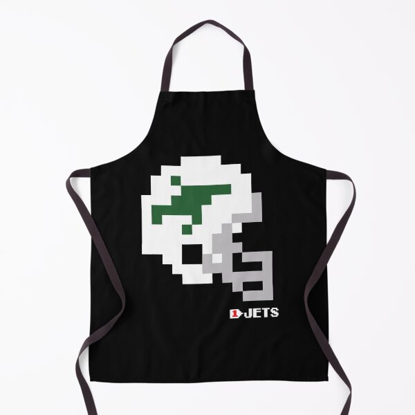 Item preview, Jets Green Jet Throwback Tecmo Bowl Helmet designed and sold by TecmoBowlSports.
