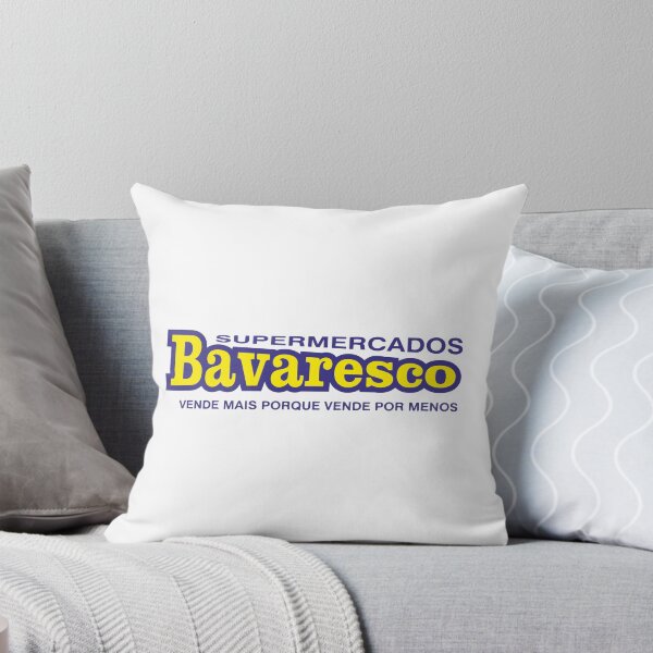 Item preview, Bavaresco Supermercados Yellow Purple Typography Logo designed and sold by mekriola.