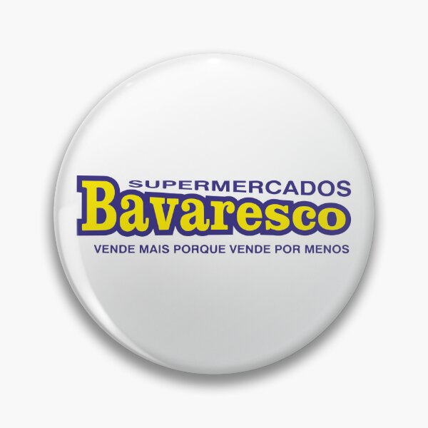 Item preview, Bavaresco Supermercados Yellow Purple Typography Logo designed and sold by mekriola.