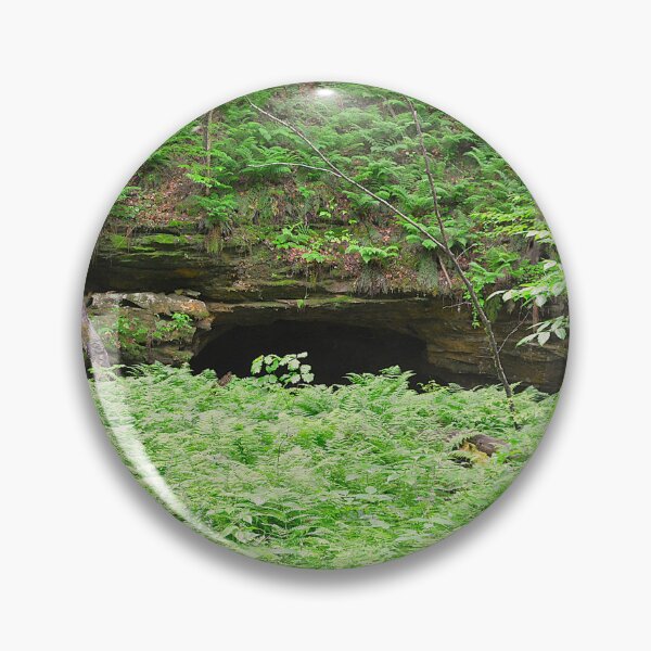 Item preview, Forest Cave Entrance Hocking Hills Ohio designed and sold by LisaWootenPhoto.