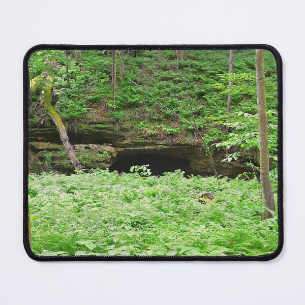 Item preview, Forest Cave Entrance Hocking Hills Ohio designed and sold by LisaWootenPhoto.