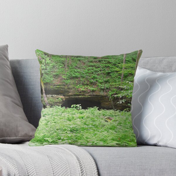 Item preview, Forest Cave Entrance Hocking Hills Ohio designed and sold by LisaWootenPhoto.