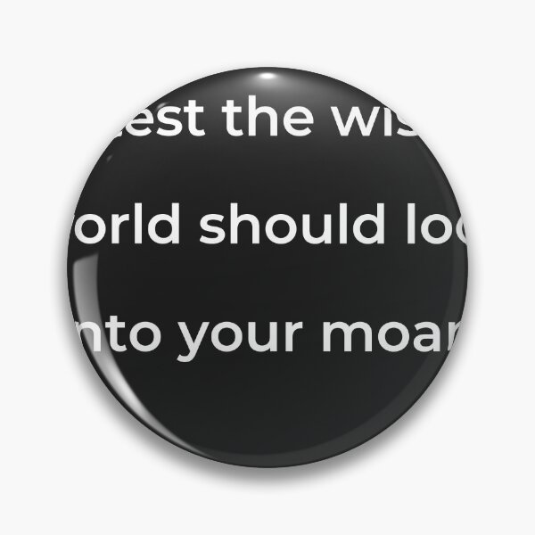 Item preview, “Lest the wise world should look into your moan,” - print white designed and sold by ariksworld.