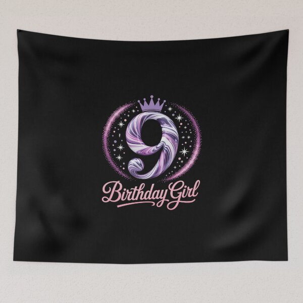 Item preview, 9th Birthday Celebration Design designed and sold by jkrphoto.