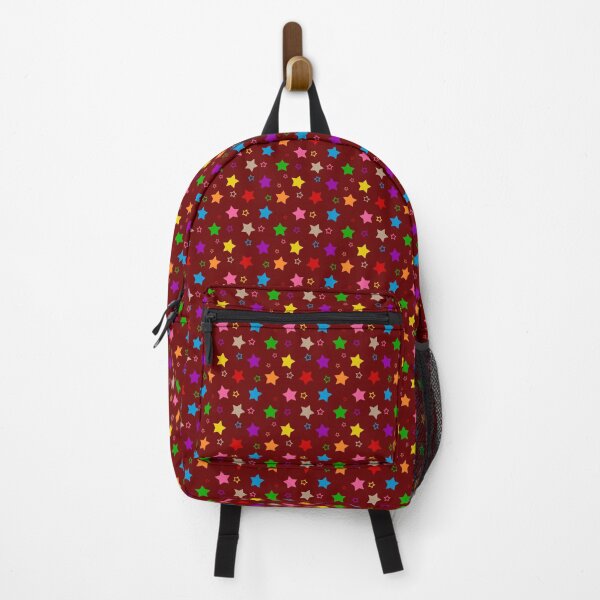 Item preview, Colorful Bright Stars Pattern Design Red designed and sold by PatternTitan.