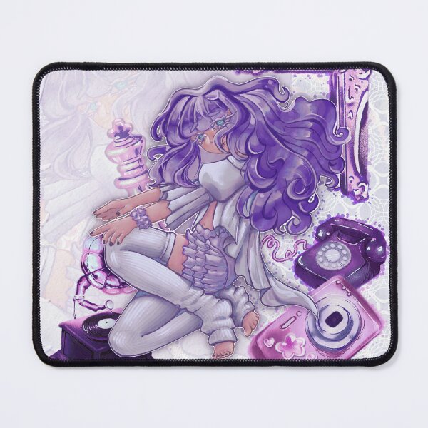 Item preview, Vanka purple girl illustration designed and sold by Mishum.