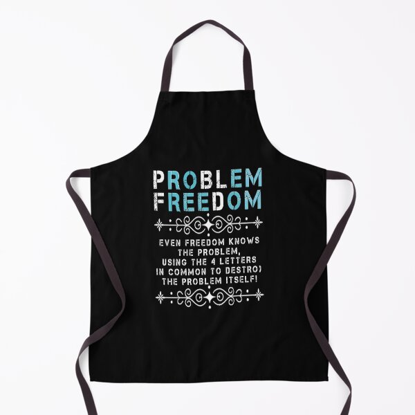 Item preview, Motivational Quote about FREEDOM from PROBLEM. designed and sold by Giulivo Store Graphic.