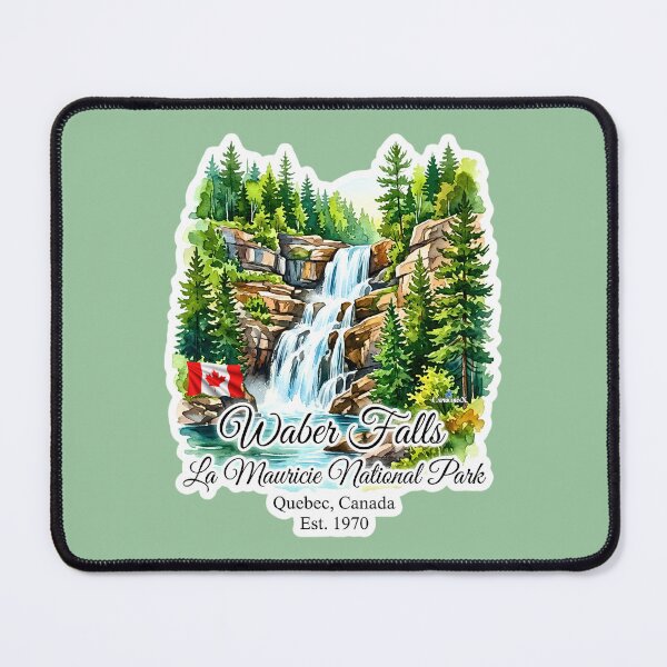 Item preview, Waber Falls La Mauricie National Park designed and sold by EvergreenPark - Tee Studio.