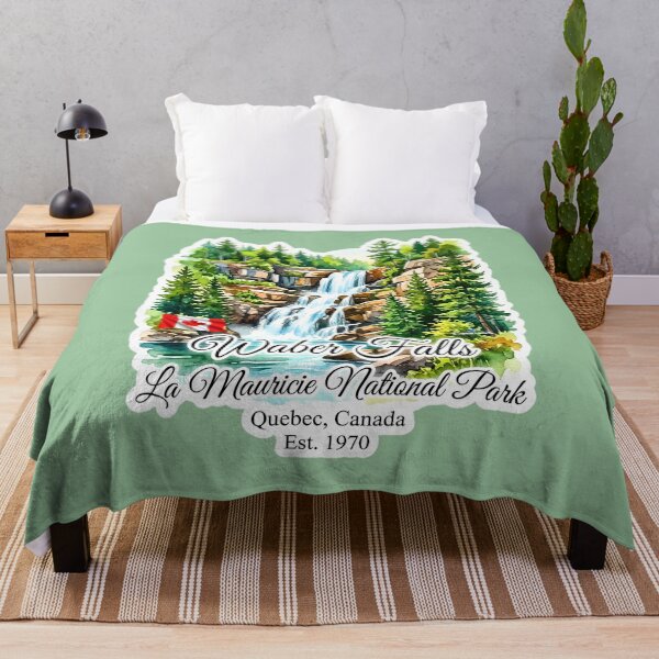 Item preview, Waber Falls La Mauricie National Park designed and sold by EvergreenPark - Tee Studio.