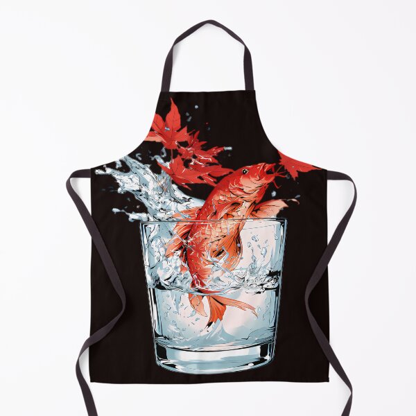Item preview, Japanese Koi Fish Red Maple Glass designed and sold by Structure-Blue.
