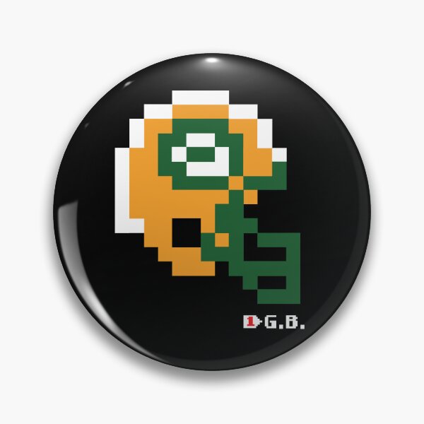 Item preview, Packers Tecmo Bowl Helmet designed and sold by TecmoBowlSports.