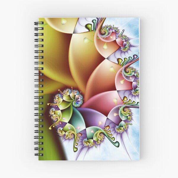 Item preview, Rainbow Spiral designed and sold by Kelly Dietrich Mandala & Fractal Art.