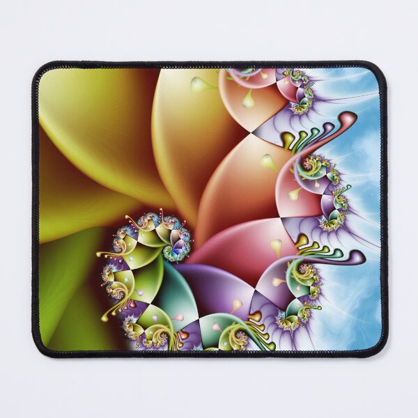 Item preview, Rainbow Spiral designed and sold by Kelly Dietrich Mandala & Fractal Art.