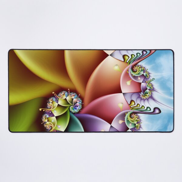 Item preview, Rainbow Spiral designed and sold by Kelly Dietrich Mandala & Fractal Art.