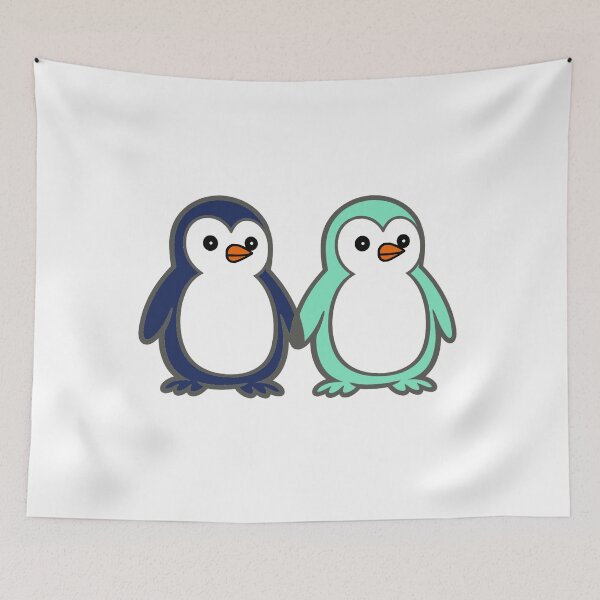 Item preview, Pippo – Together | Cute Penguin Duo Collection designed and sold by Pippo-Penguin.