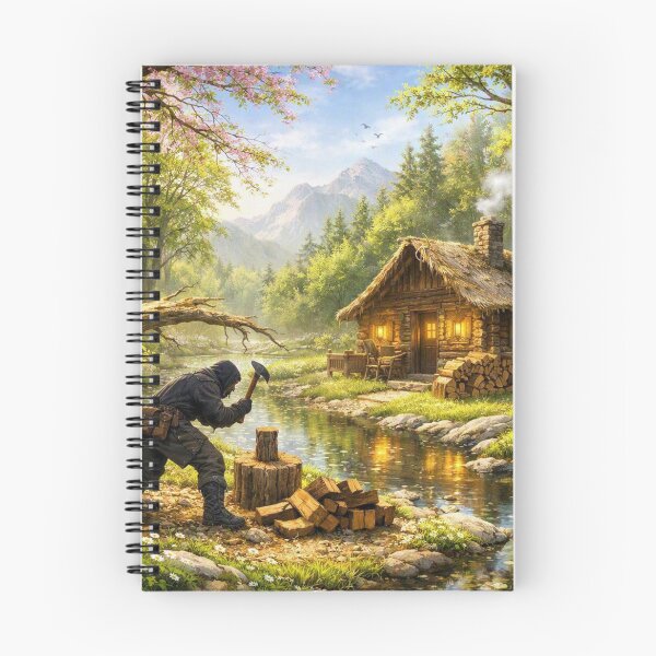 Item preview, Forestry work on a spring day designed and sold by Sigtrix.