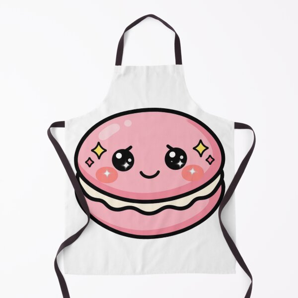 Item preview, Cute Shy Kawaii Macaron Cartoon | Adorable Macaron Sticker & Gift Design designed and sold by Rood Art Studio.