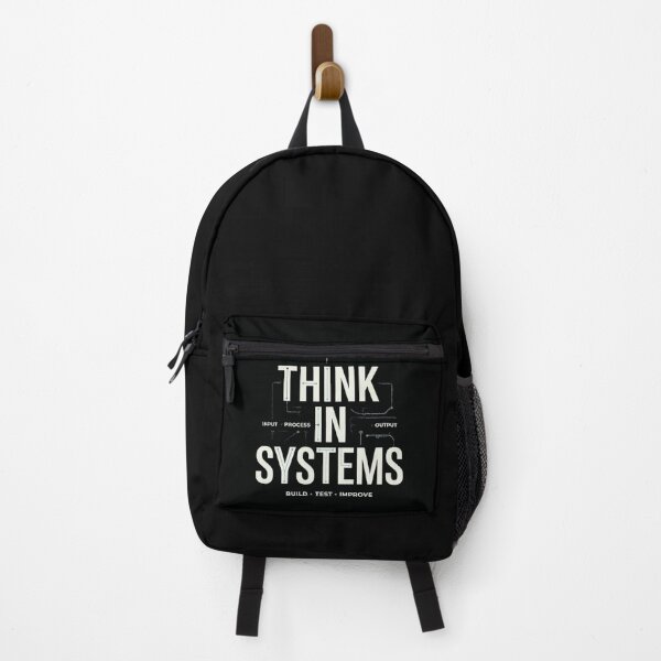 Item preview, Think In Systems Schematic Engineering Graphic Art designed and sold by Amr Darwish Graphic designer.