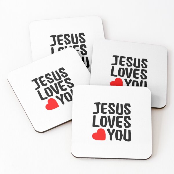 Item preview, JESUS LOVES YOU  designed and sold by SudeeshArt.