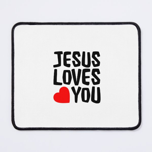 Item preview, JESUS LOVES YOU designed and sold by SudeeshArt.