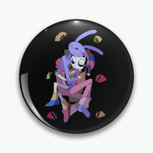 Item preview, Pomni And  Jax  - The Amazing Digital Circus  designed and sold by Jackson-sa.
