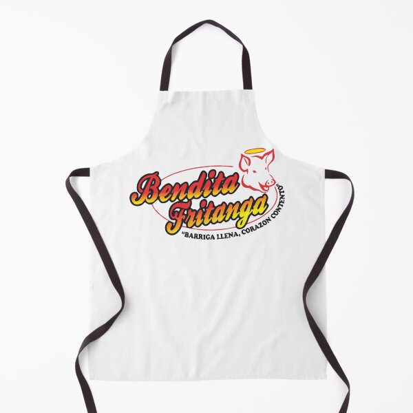 Item preview, Bendita Fritanga Vintage Pig Halo Mascot Logo designed and sold by mekriola.