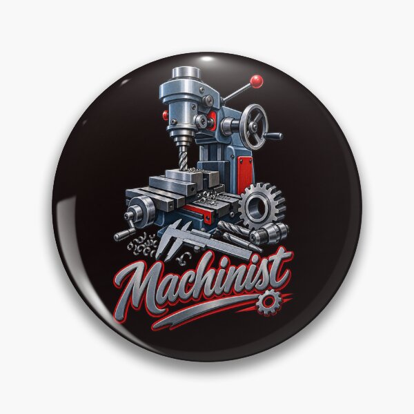 Item preview, Machinist – Precision Metalworking & Machine Shop Design designed and sold by Tadeusz1.