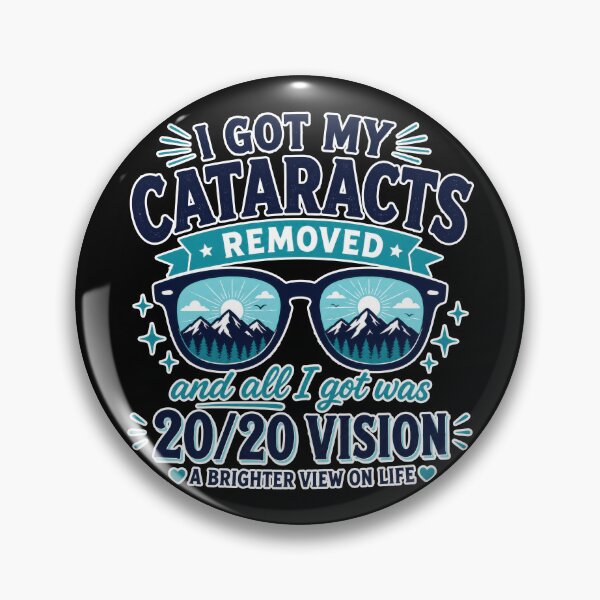 Item preview, Cataract Surgery 20/20 Vision - Blindness Cure designed and sold by Eyepatch-Jacks.