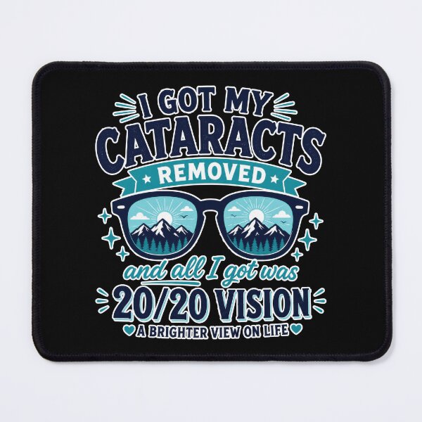 Item preview, Cataract Surgery 20/20 Vision - Blindness Cure designed and sold by Eyepatch-Jacks.