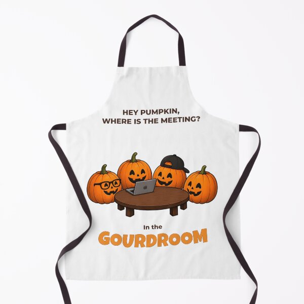 Item preview, Gourdroom – Funny Pumpkin Halloween Meeting designed and sold by PuniverseDesign.
