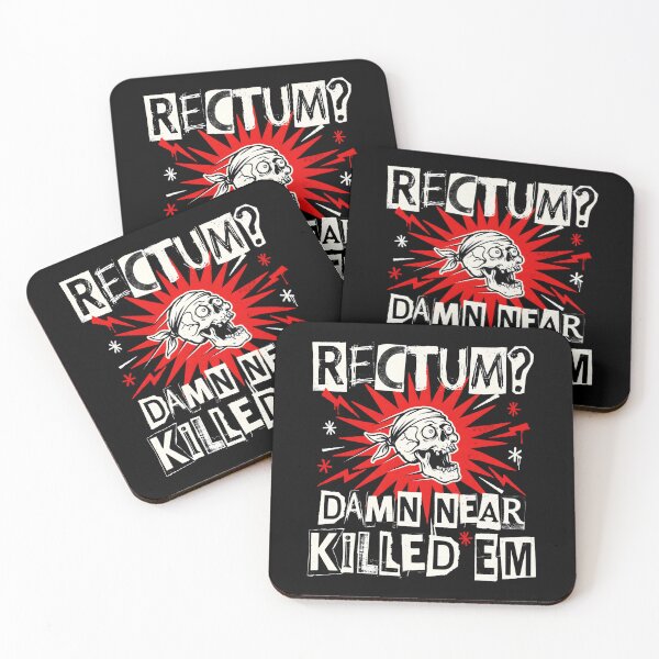Item preview, Rectum Damn Near Killed em Hilarious Dad Joke designed and sold by Redgiant87x.