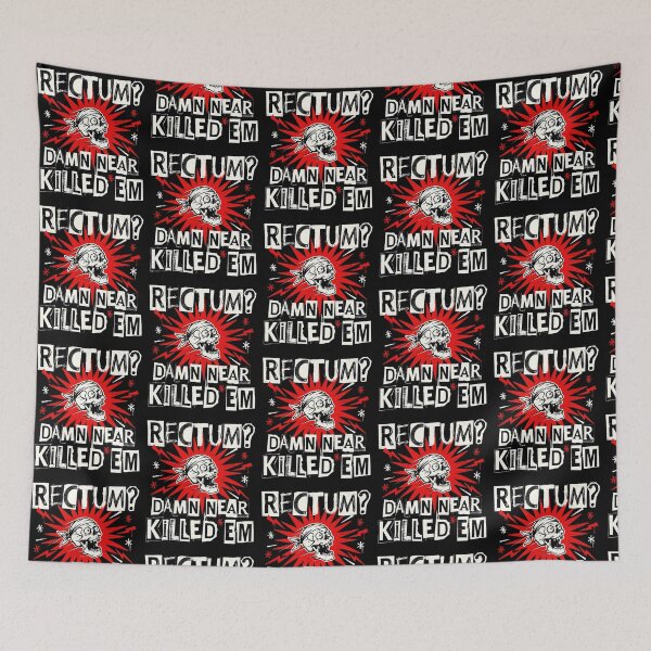 Item preview, Rectum Damn Near Killed em Hilarious Dad Joke designed and sold by Redgiant87x.