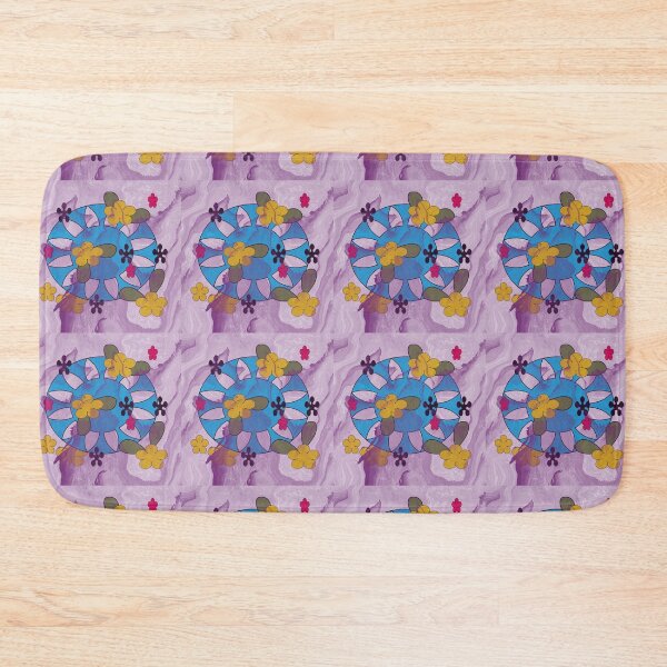 Item preview, Floral Geometric Mandala Seamless Tile designed and sold by SahmatArt.