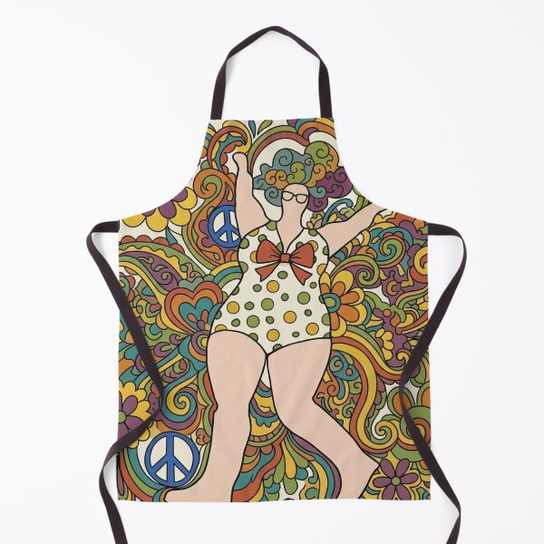Item preview, Flower power fat lady designed and sold by GasconyPassion.