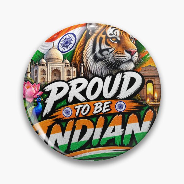 Item preview, Proud To Be Indian | India Culture & Heritage designed and sold by GlitchThreads.