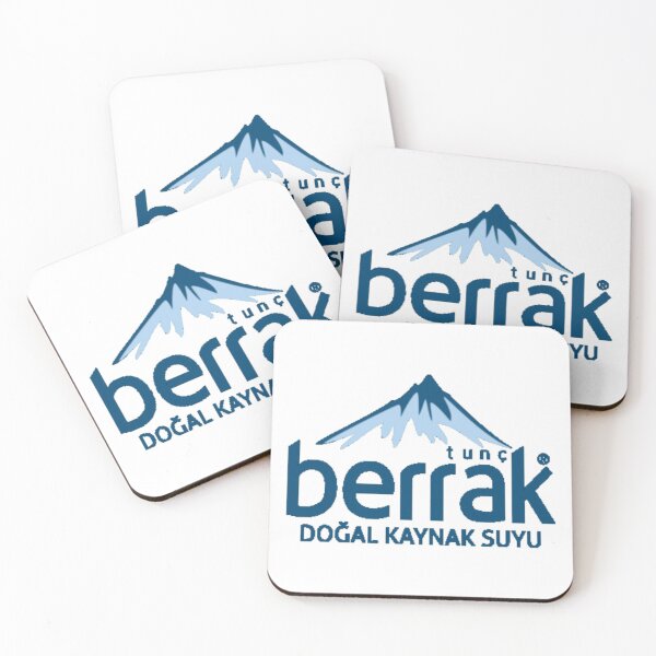 Item preview, Berrak Natural Spring Water Snowy Mountain Logo designed and sold by mekriola.